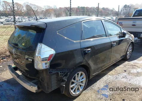 2012 Toyota Prius V Five from USA, damaged, VIN JTDZN3EU1C3042248